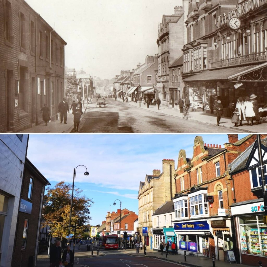 Memories of ChesterleStreet Front Street from a century ago Shop